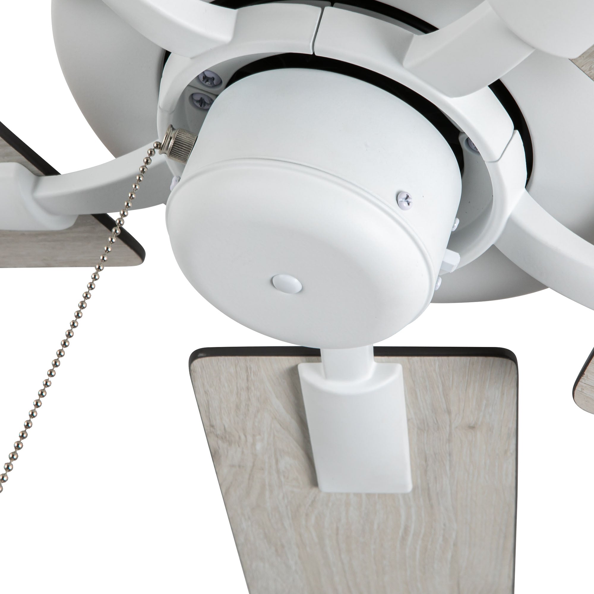 Erikson 52-in White Pull Chain Ceiling Fan
