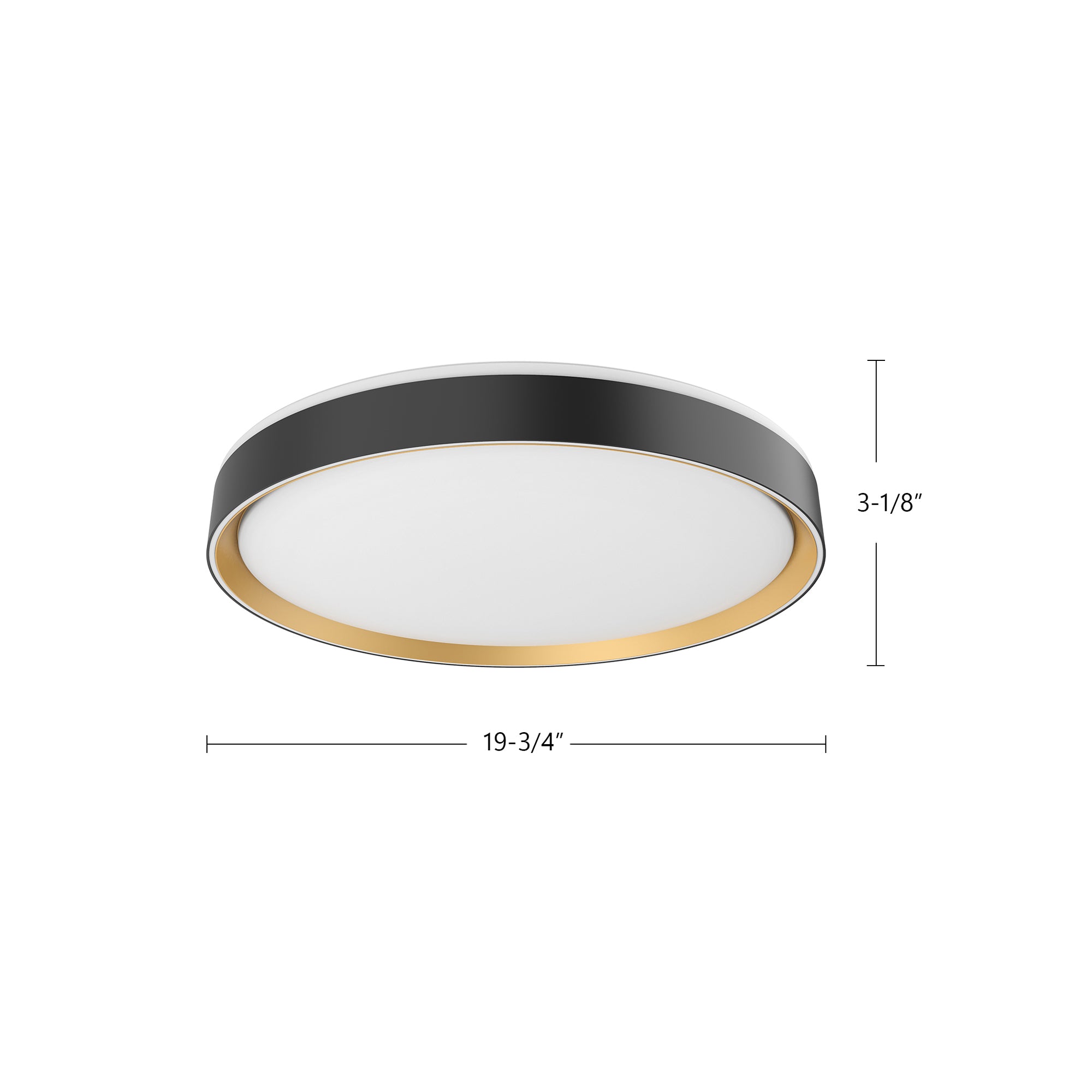 Essex 20-in Steel Flush Mount