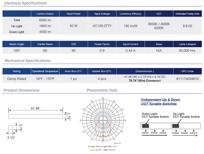 Modern Linear Pendant Lighting for Office and Home Spaces
