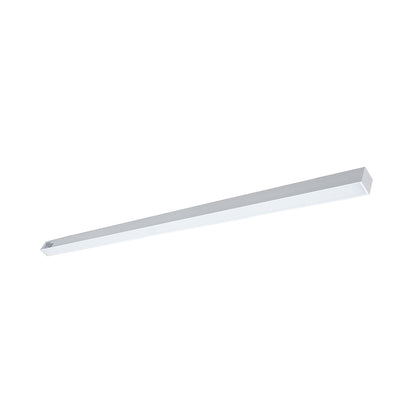 Commercial Linear Pendant Lighting 100W 8ft Up and Down White Fixture