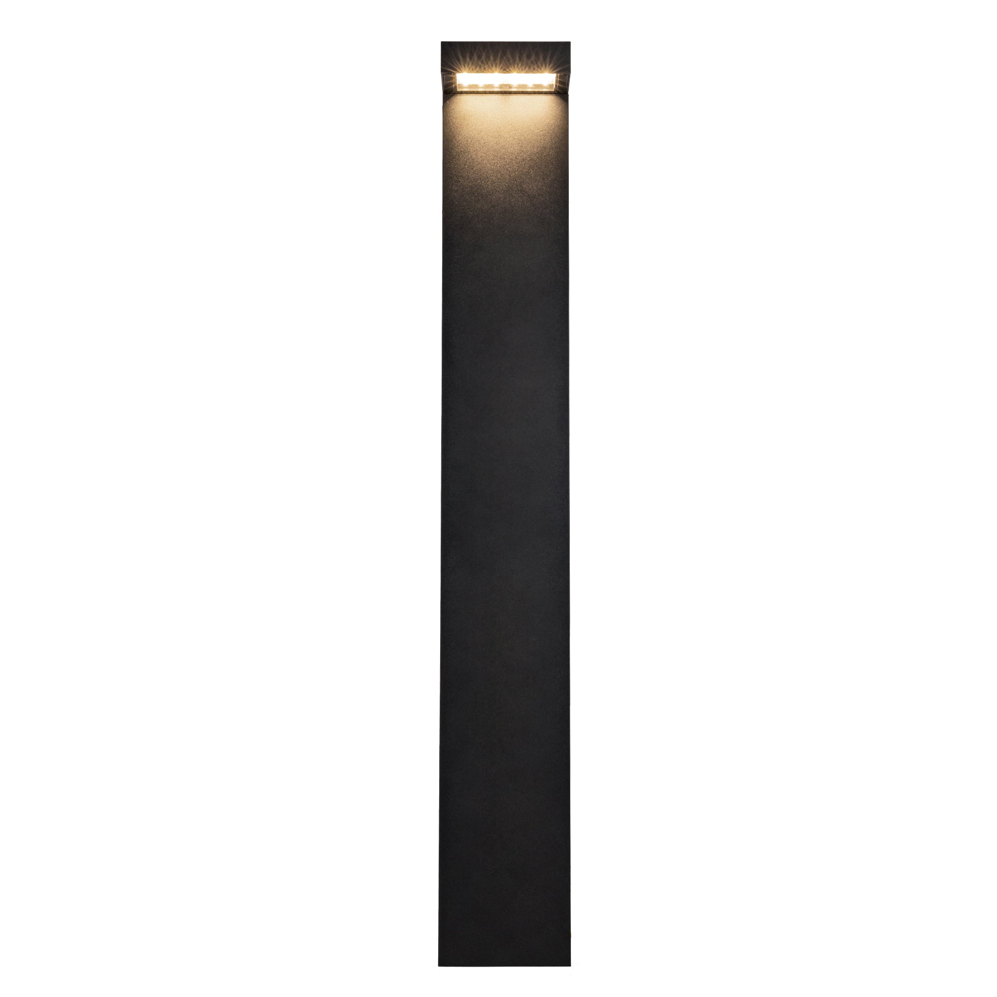 Evans 36-in Heavy Cast Aluminum Exterior Bollard Light