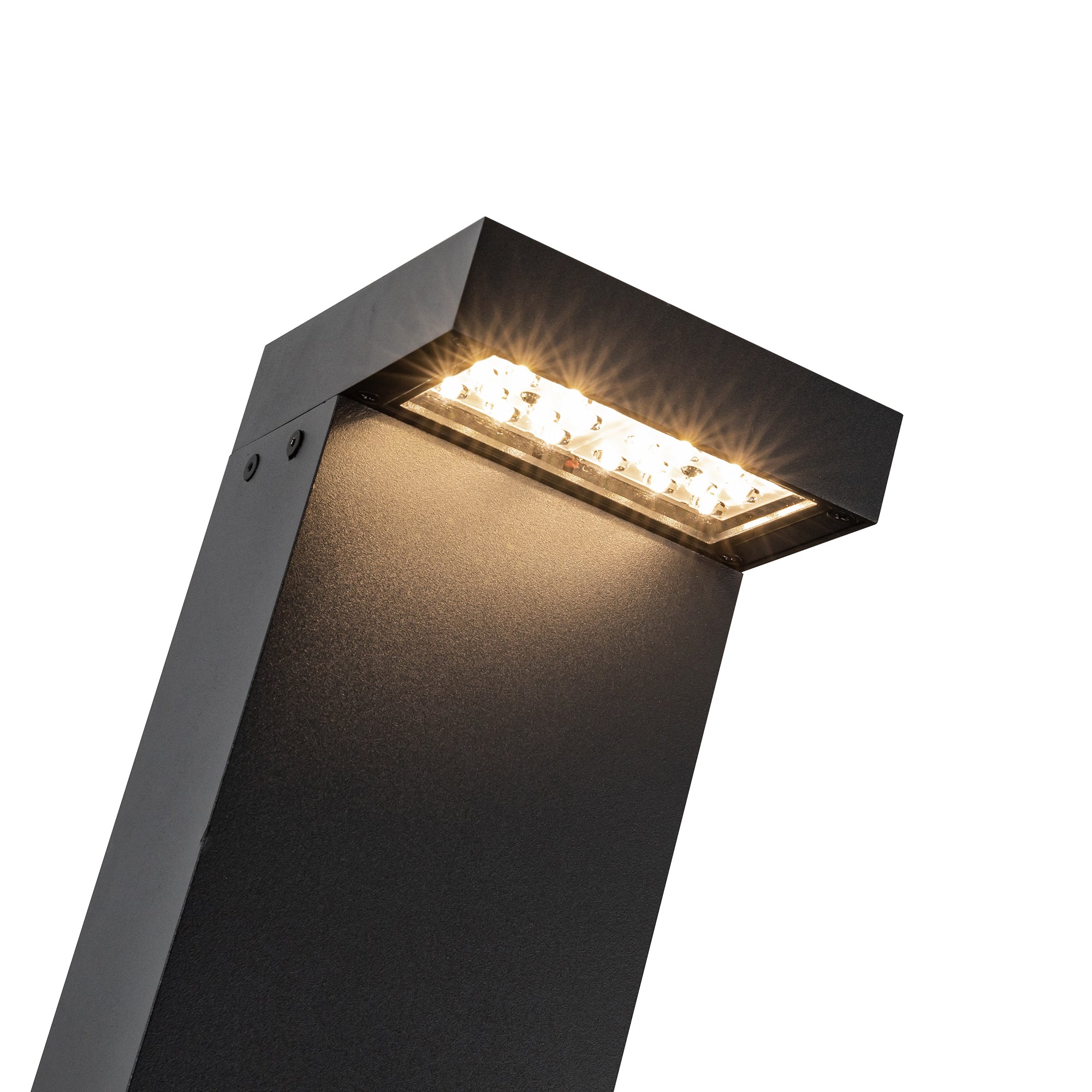 Evans 36-in Heavy Cast Aluminum Exterior Bollard Light