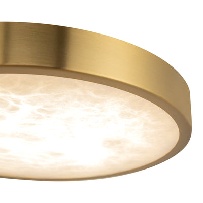 Evelyn 7-in Steel Flush Mount