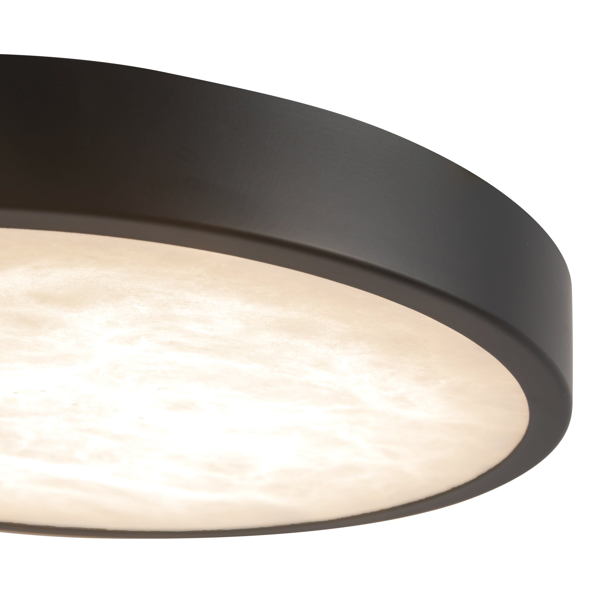 Evelyn 7-in Steel Flush Mount