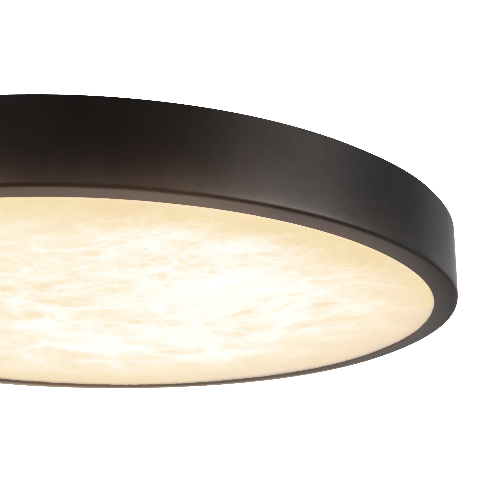 Evelyn 9-in Steel Flush Mount