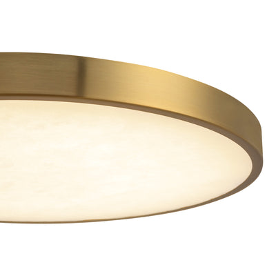 Evelyn 11-in Steel Flush Mount