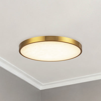 Evelyn 11-in Steel Flush Mount