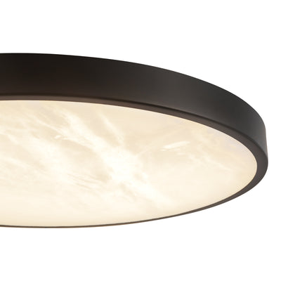 Evelyn 11-in Steel Flush Mount