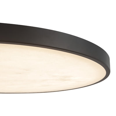 Evelyn 15-in Steel Flush Mount
