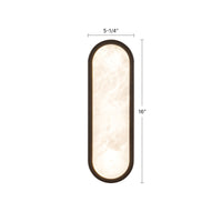 Evelyn 16-in Steel Vanity Light