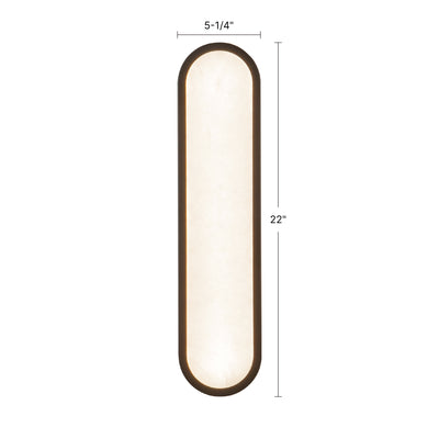 Evelyn 22-in Steel Vanity Light