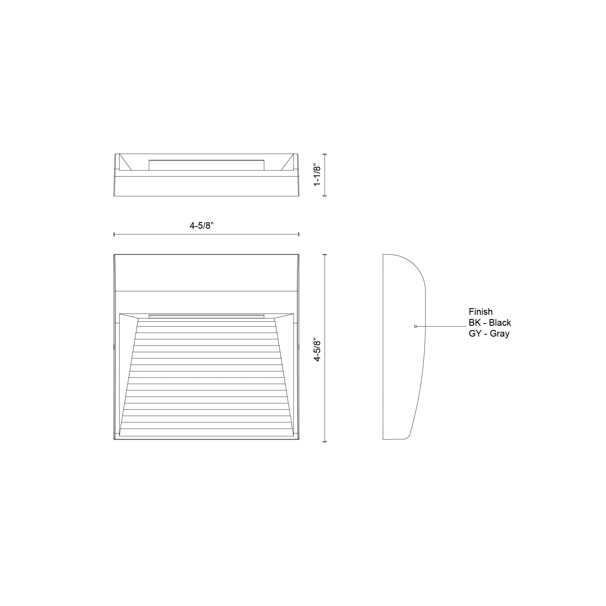 Casa 5-in Aluminum Outdoor Wall Sconce