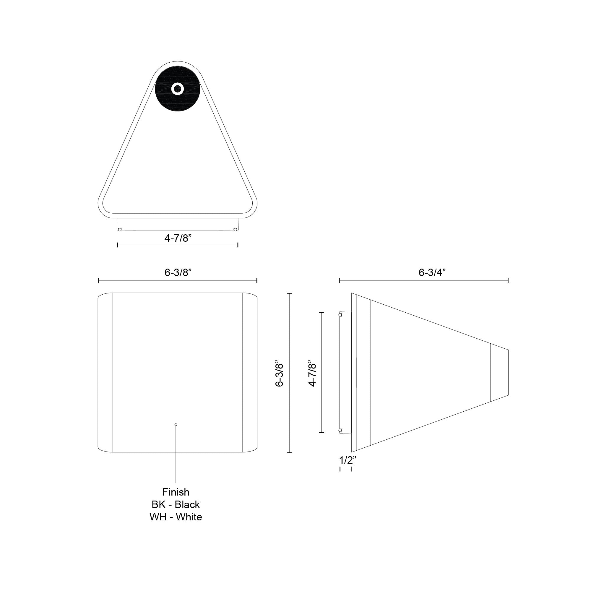 Ellis 6-in Aluminum Outdoor Wall Sconce