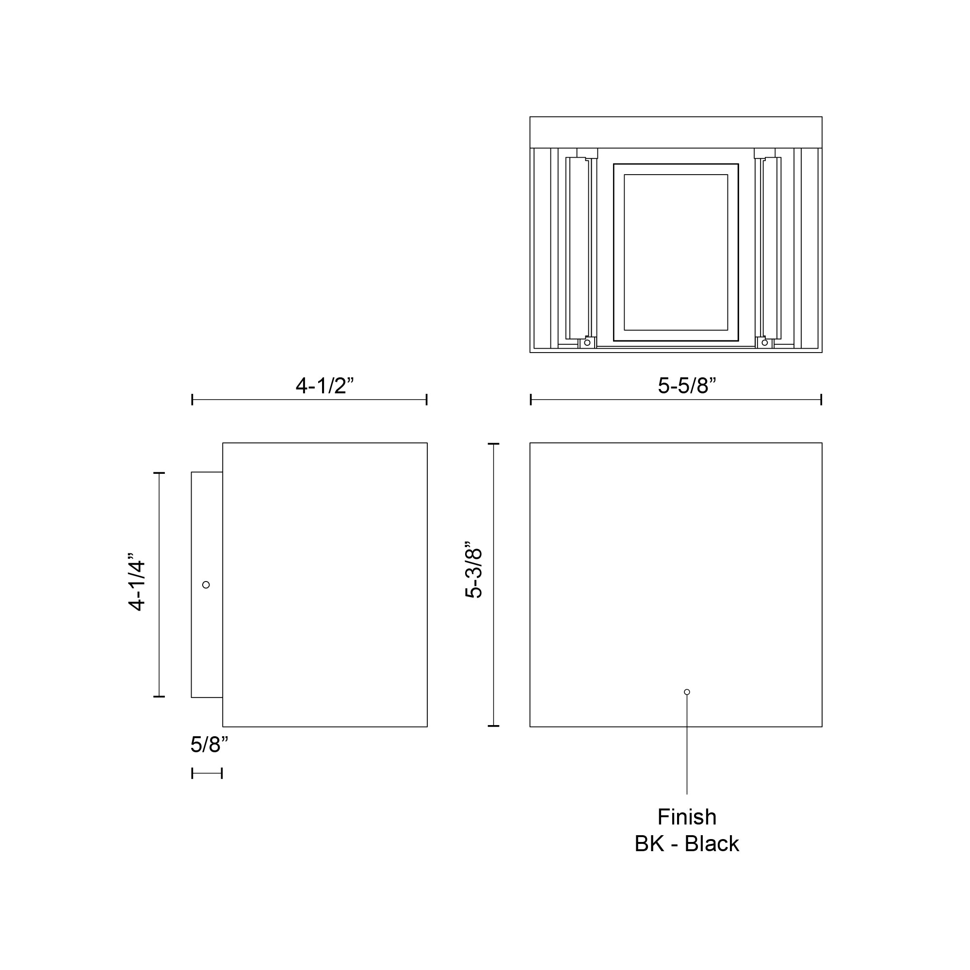 Helsinki 6-in Aluminum Outdoor Wall Sconce