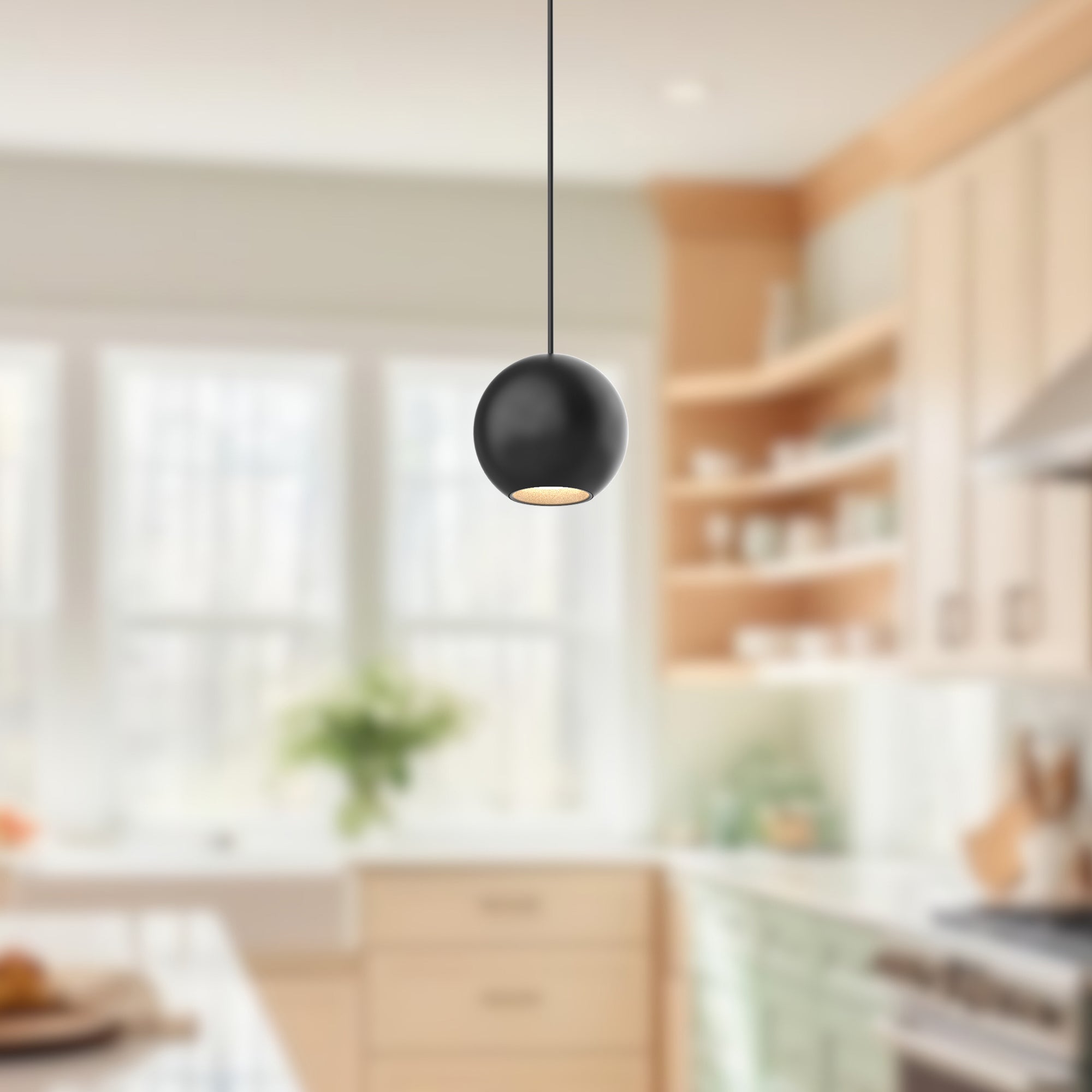 Exo 2-in Aluminum Pendant
