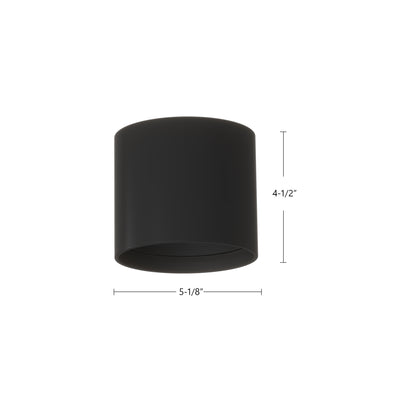 Falco 5-in Aluminum LED Flush Mount