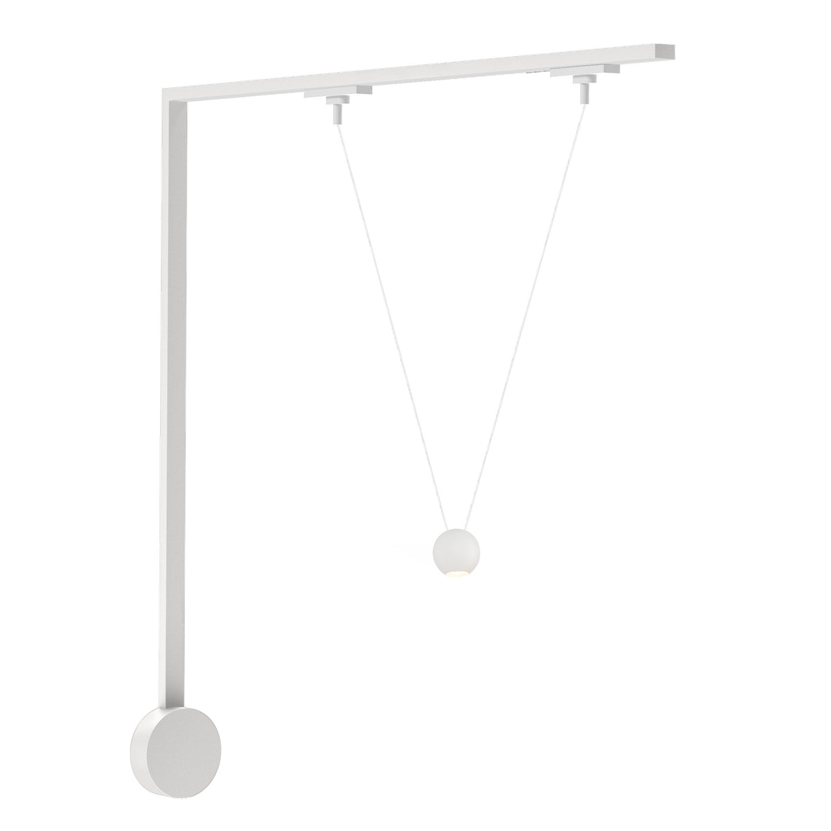 Faria Double 3-in Aluminum Trilo Track Pendant