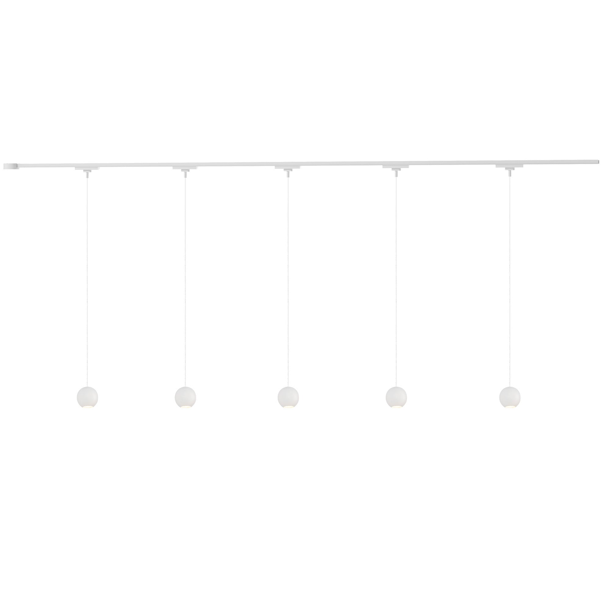 Faria 81-in Aluminum Trilo Track Pendant