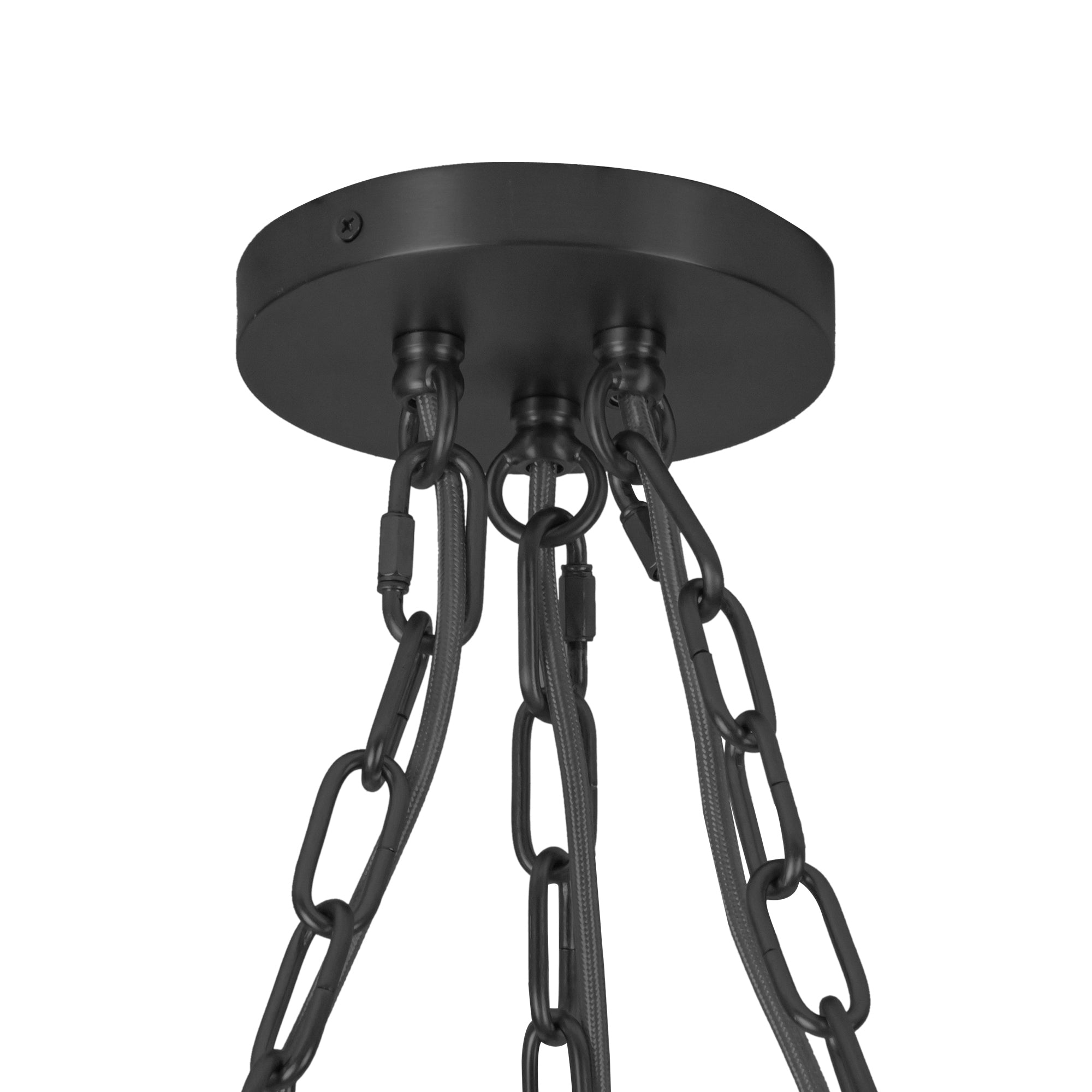 Farrah 3-Light Steel Multi Pendant