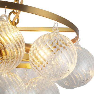 Faye 18-in Steel Chandelier