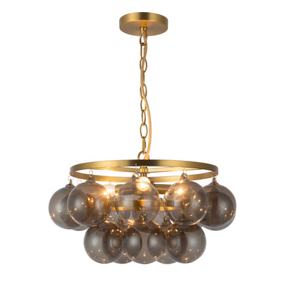 Faye 18-in Steel Chandelier