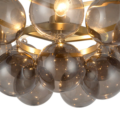 Faye 18-in Steel Chandelier