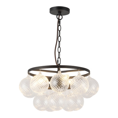 Faye 18-in Steel Chandelier