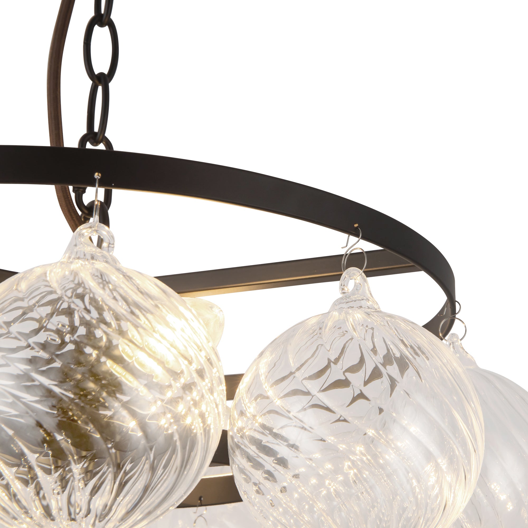Faye 18-in Steel Chandelier