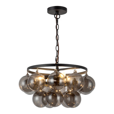 Faye 18-in Steel Chandelier