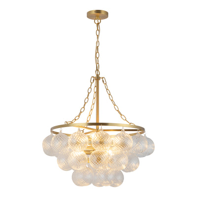 Faye 24-in Steel Chandelier