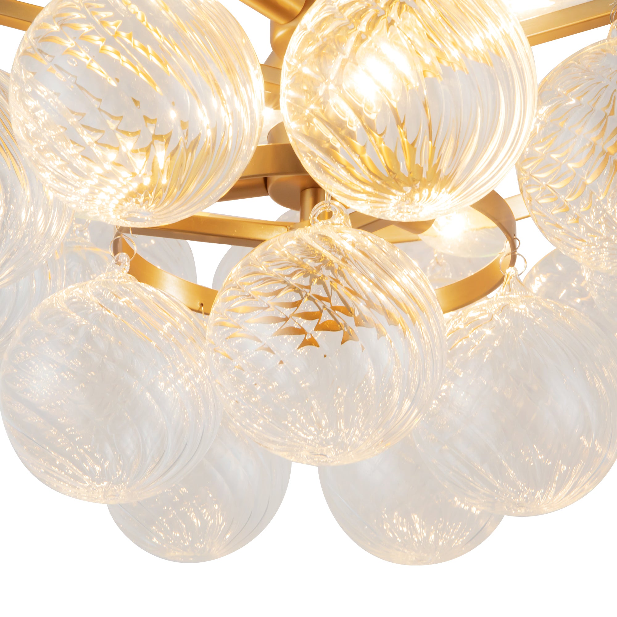 Faye 24-in Steel Chandelier
