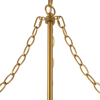 Faye 24-in Steel Chandelier