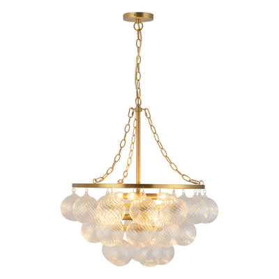 Faye 24-in Steel Chandelier