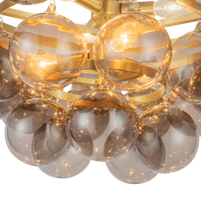 Faye 24-in Steel Chandelier
