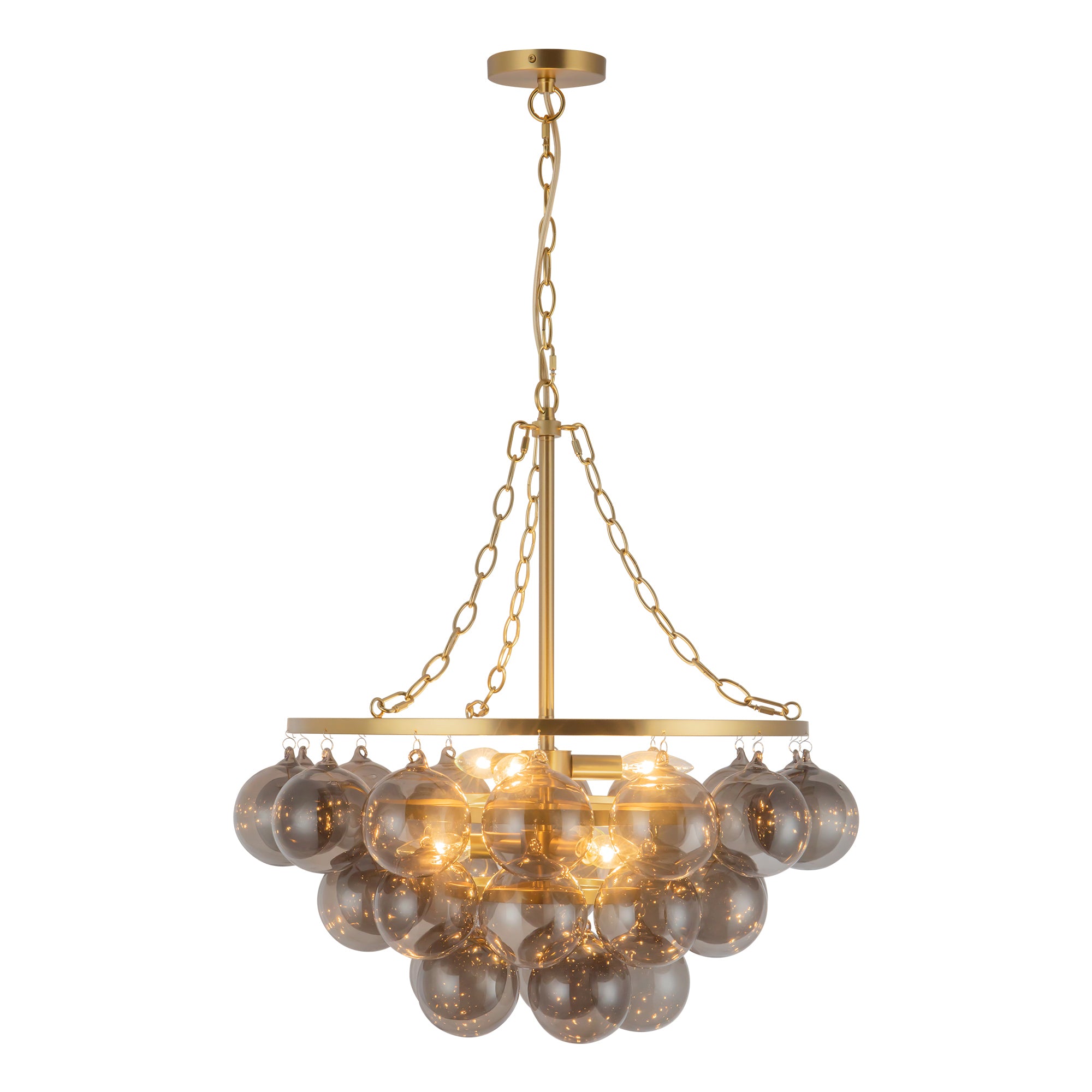 Faye 24-in Steel Chandelier