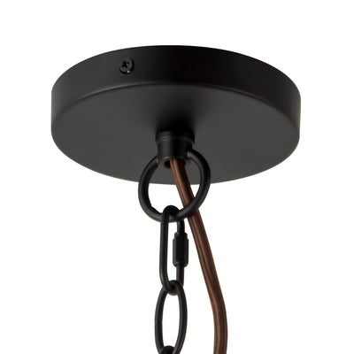 Faye 24-in Steel Chandelier