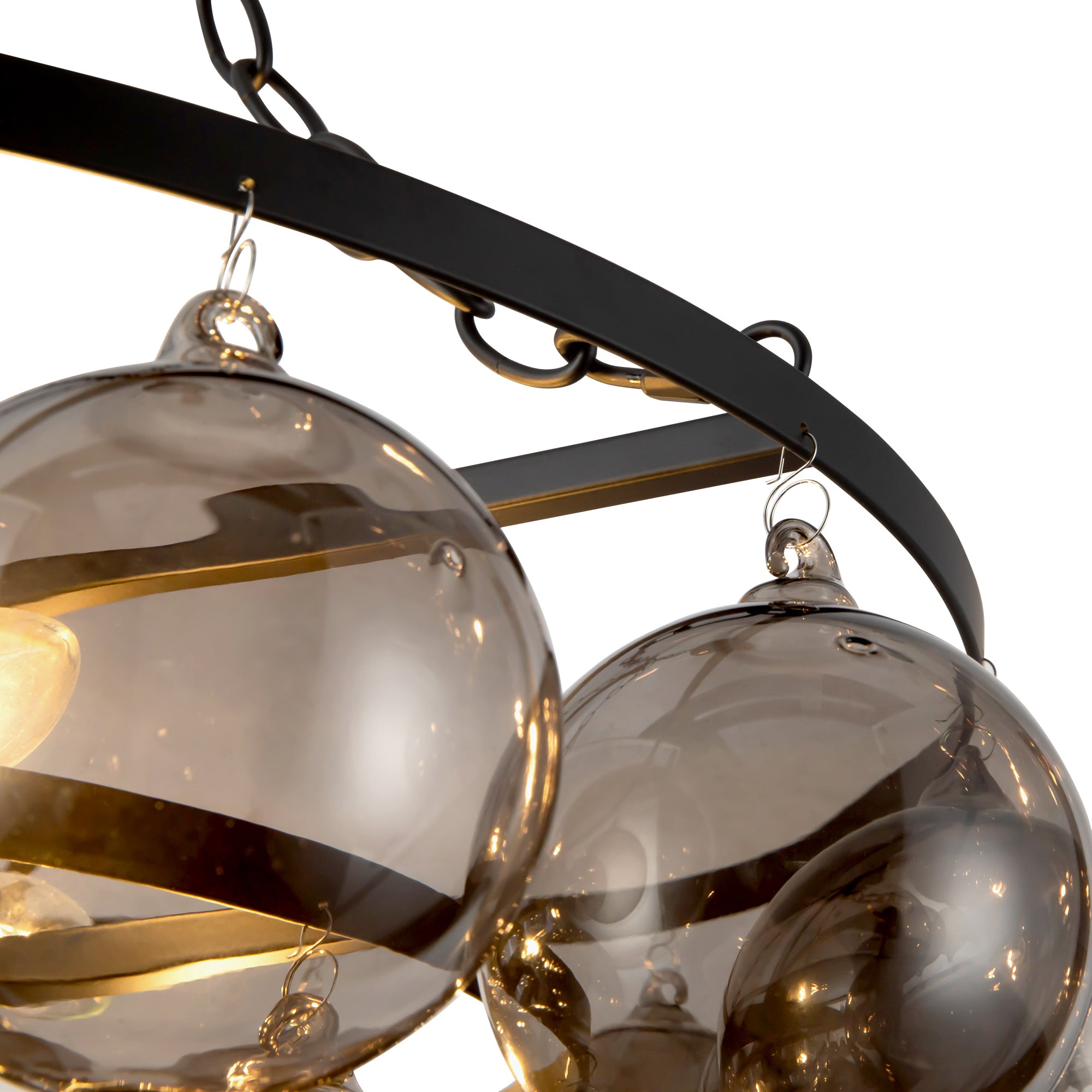 Faye 24-in Steel Chandelier