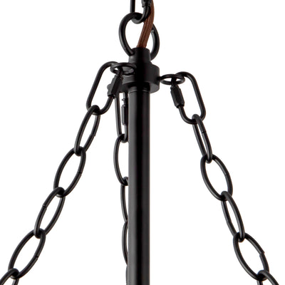 Faye 24-in Steel Chandelier