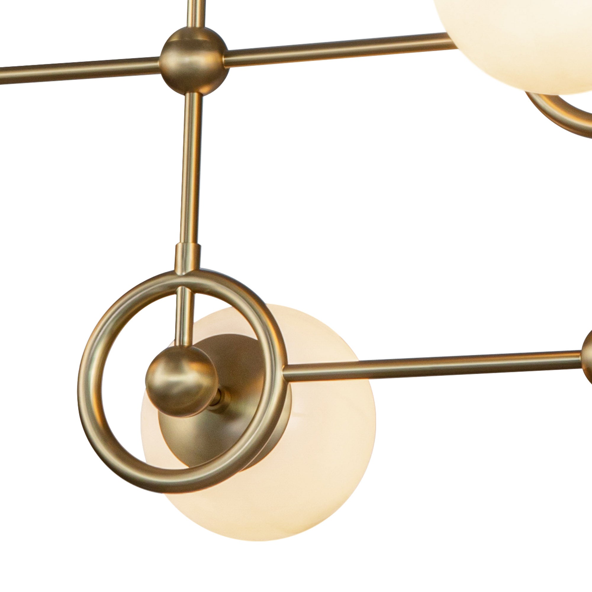 Fiore 42-in Steel Chandelier
