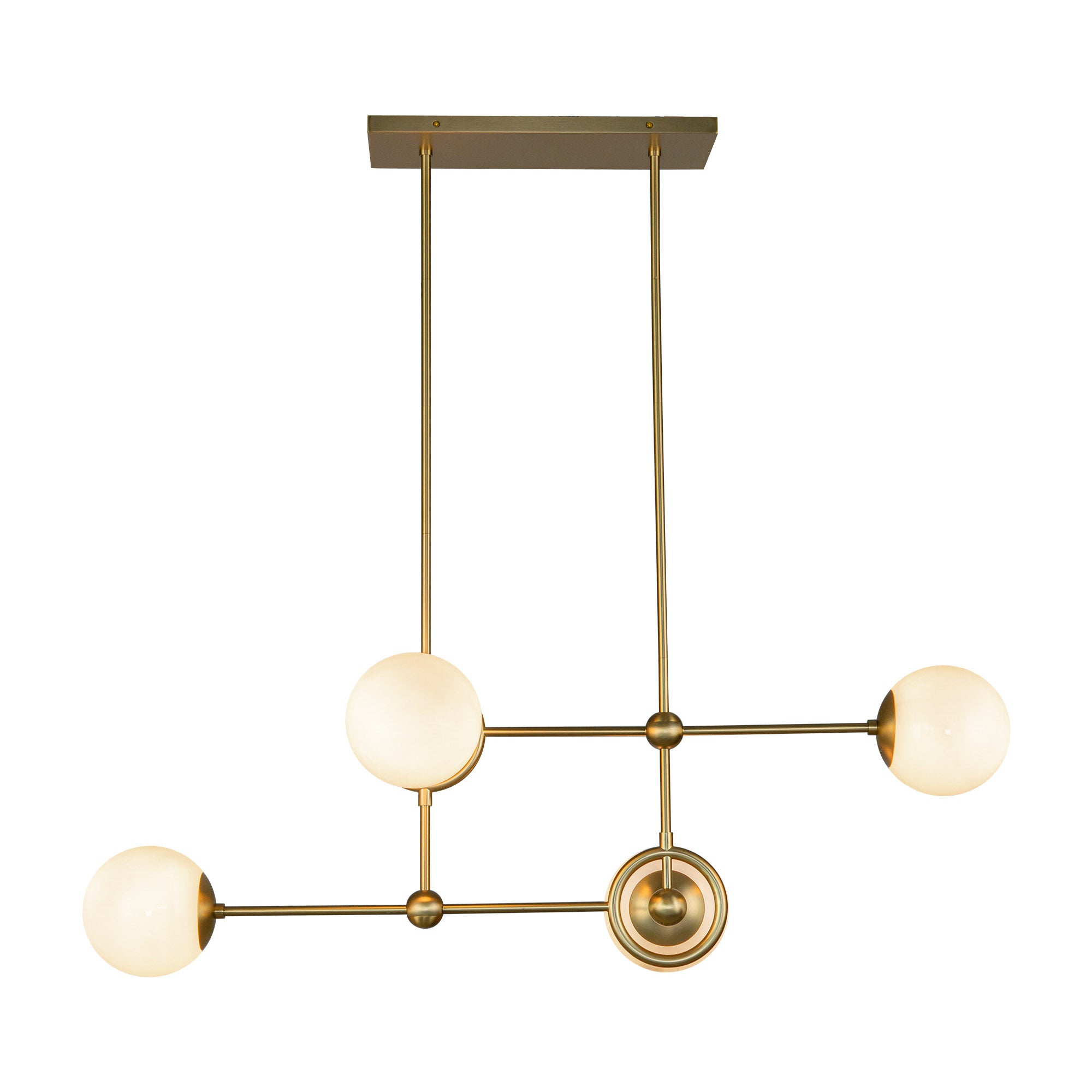Fiore 42-in Steel Chandelier