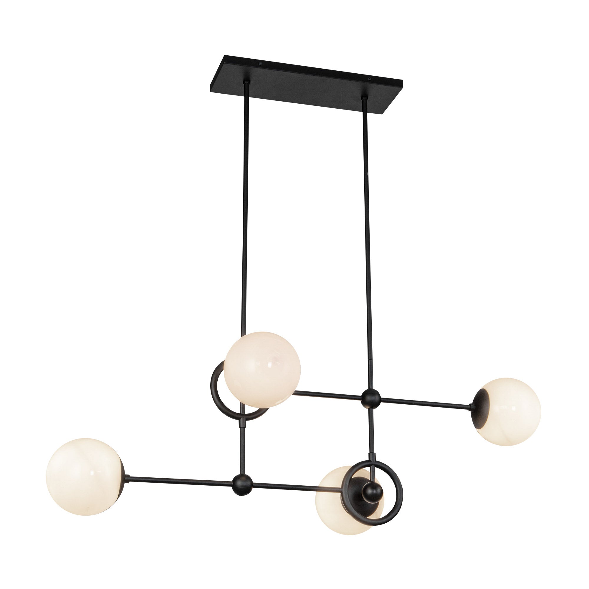 Fiore 42-in Steel Chandelier