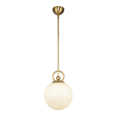 Fiore 10-in Steel Pendant