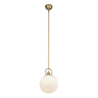 Fiore 10-in Steel Pendant