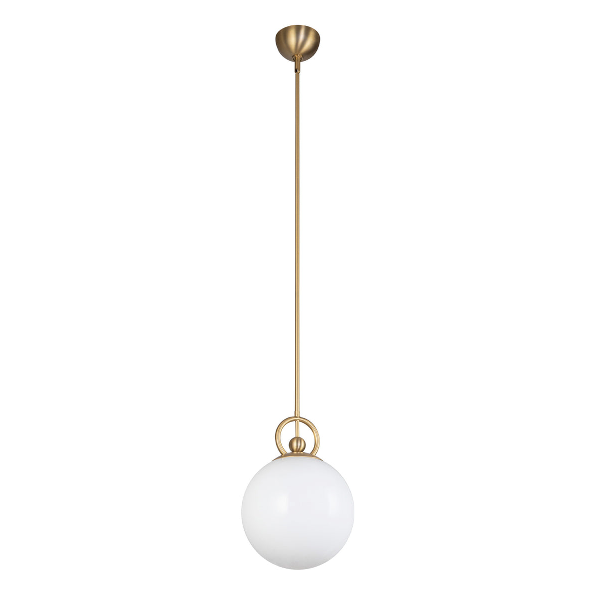 Fiore 10-in Steel Pendant