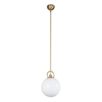 Fiore 10-in Steel Pendant