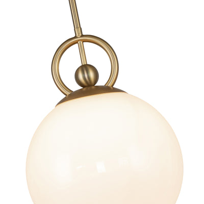 Fiore 10-in Steel Pendant