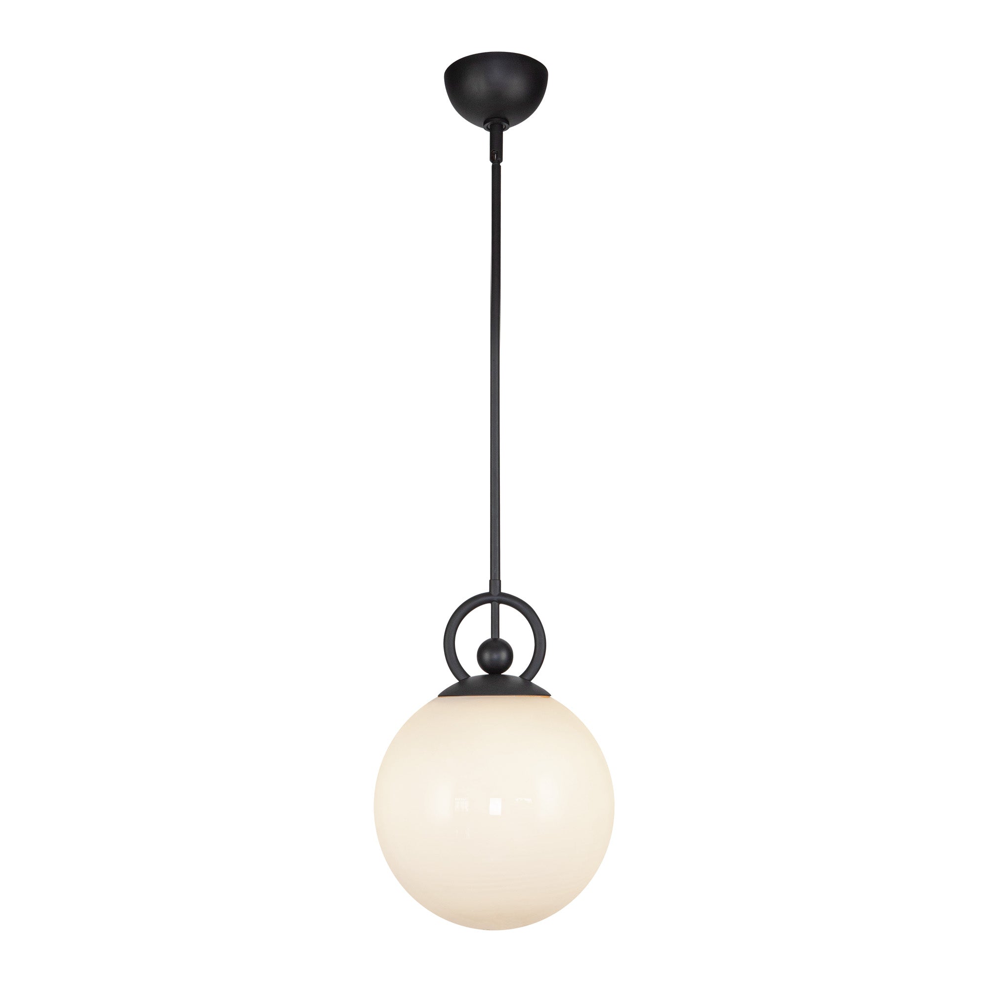 Fiore 10-in Steel Pendant