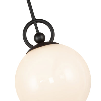 Fiore 10-in Steel Pendant