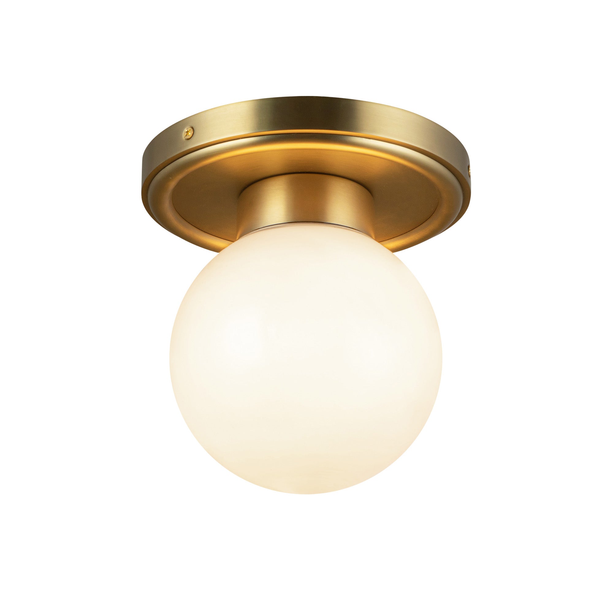 Fiore 6-in Steel Semi-Flush Mount