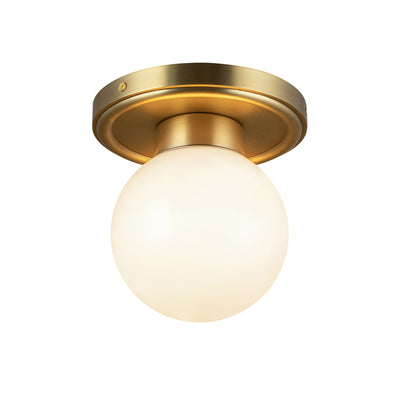 Fiore 6-in Steel Semi-Flush Mount